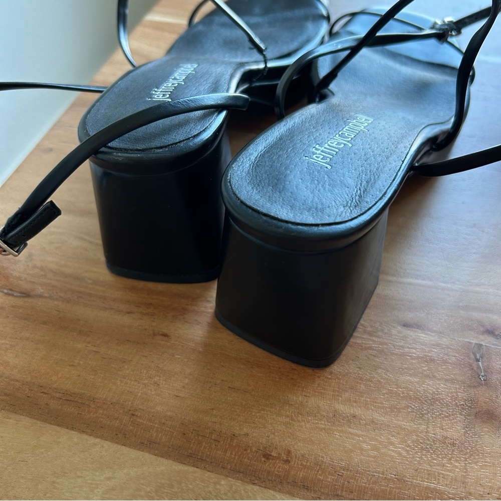 New Jeffrey Campbell Orchid Ankle Strap Sandals Heels - Picture 5 of 5